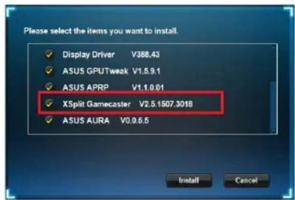 ASUS TUF3GTX16606GGAMING - Instalar XSplit Gamecaster en Windows® 10 / 8.1 / 8 / 7 (64 bit) - 2
