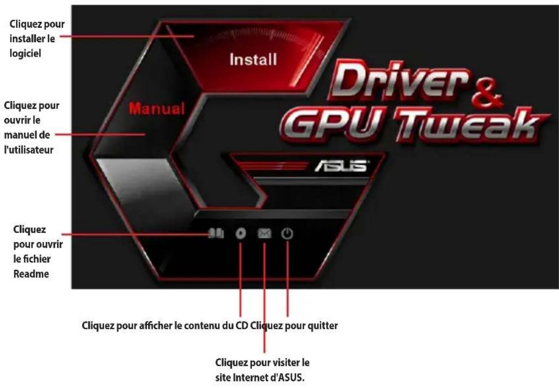 ASUS TUF3GTX16606GGAMING - Informations sur le CD de support - 2