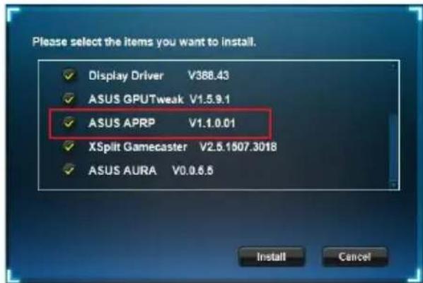 ASUS TUF3GTX16606GGAMING - Instalar ASUS APRP en Windows® 10 / 8.1 / 8 / 7 (64 bit) - 2