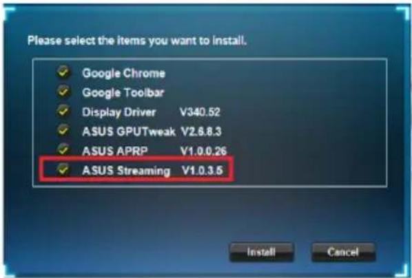 ASUS R7360OC2GD5V2 - Installazione di ASUS Streaming nei sistemi operativi Windows Vista e Windows® 8.1 / 8 / 7 (32/64 bit) - 2