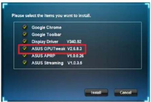 ASUS R7360OC2GD5V2 - Installazione di ASUS GPU Tweak nei sistemi operativi Windows® Vista e Windows® 8.1 / 8 / 7 (32/64 bit) - 2