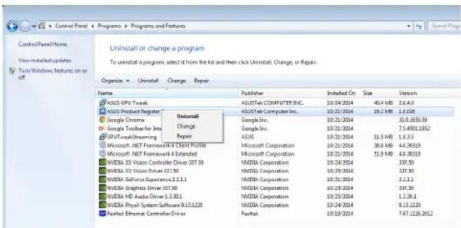 ASUS GT740DCSL2GD3 - Remover o ASUS APRP no Windows 8.1/8/7/Vista - 1