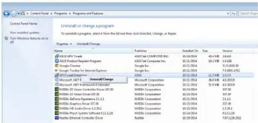 ASUS GT740DCSL2GD3 - Remover o ASUS Streaming no Windows ^ 8.1 / 8 / 7 / Vista - 1