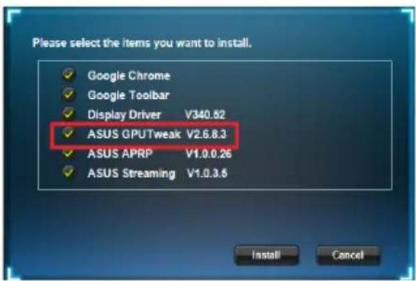 ASUS R72502GD5 - Installazione di ASUS GPU Tweak nei sistemi operativi Windows® Vista e Windows® 8.1 / 8 / 7 (32/64 bit) - 2