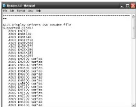 ASUS R72502GD5 - Readme-Datei anzeigen - 2