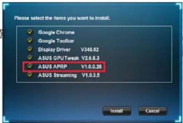 ASUS R72502GD5 - 在Windows Vista 與 Windows 8.1/8/7（32/64 bit）中安裝華碩APRP - 2