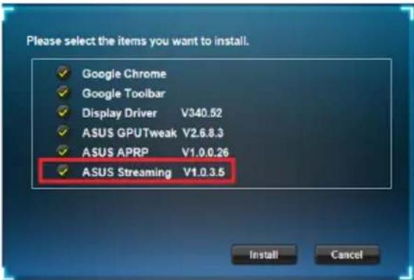 ASUS R72502GD5 - Windows Vista / Windows 8.1/8/7 (32/64H) ASUS Streaming 尸町は - 2