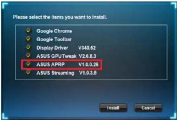 ASUS GTX960MOC2GD5 - Εγκατάσταση του ASUS APRP σε Windows® 8.1 / 8 / 7 / Vista (32/64 bit) - 2