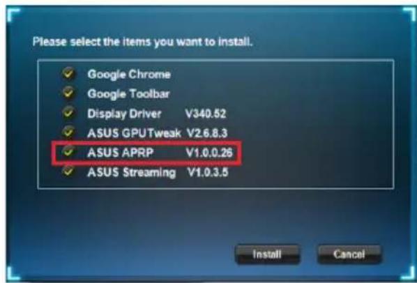 ASUS STRIXGTX950DC22GD5GAMING - Instalar ASUS APRP en Windows Vista y Windows 8.1 / 8 / 7 (32/64 bit) - 2