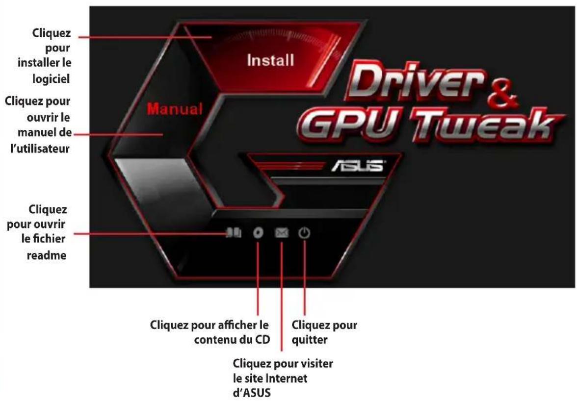 ASUS STRIXGTX950DC22GD5GAMING - Informations sur le CD de support - 2