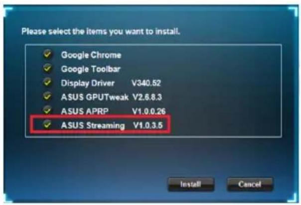 ASUS R7240OC4GD3L - Εγκατάσταση του ASUS Streaming σε Windows® 8.1 / 8 / 7 / Vista (32/64 bit) - 2