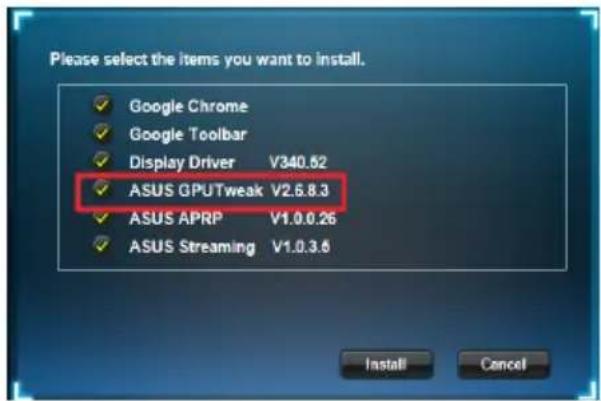 ASUS R7240OC4GD3L - Installing ASUS GPU Tweak in Windows ^ Vista and Windows ^ 8.1 / 8 / 7 (32/64 bit) - 2