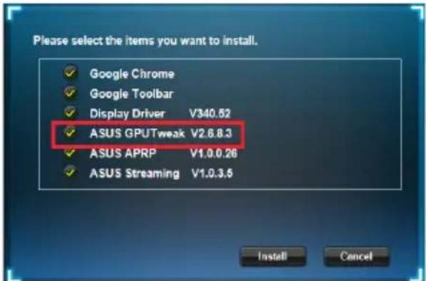ASUS ROG STRIXGTX1080O8GGAMING - 在 Windows ^ Vista 与 Windows ^ 8.1/8/7（32/64 bit）中安装华硕 GPU Tweak - 2