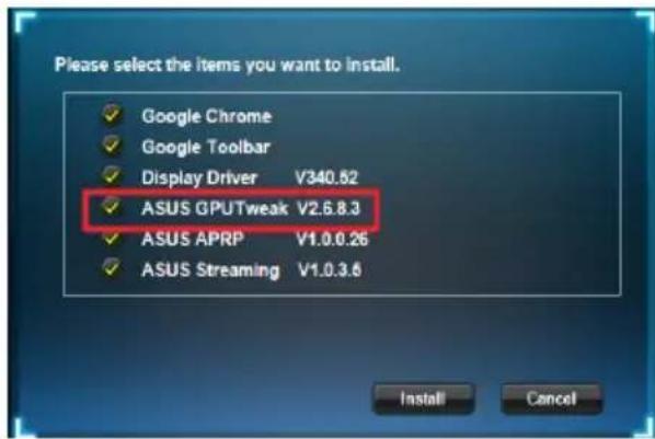 ASUS R72401GD3 - Εγκατάσταση του ASUS GPU Tweak σε Windows® 8.1 / 8 / 7 / Vista (32/64 bit) - 2