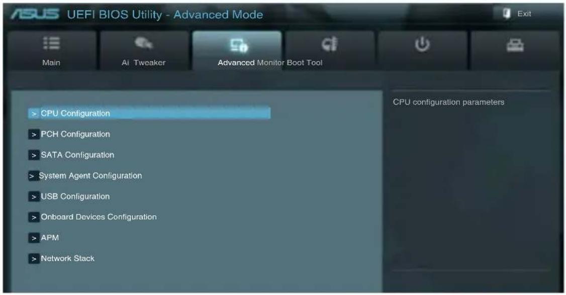 ASUS P8H61 PLUS R2.0 - 高级菜单(Advanced) - 2