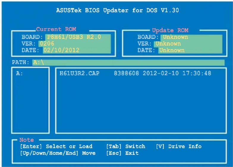 ASUS P8H61USB3 R2.0 - 升级BIOS文件 - 1