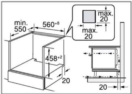 BOSCH CMA485GS0 - Einbau unter einer Arbeitsplatte - 1