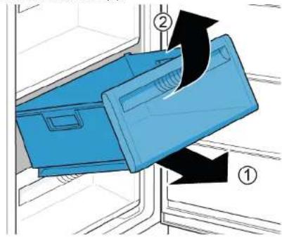 SIEMENS GS33VVWE0N - Fjernelse af frostvarebeholder - 1