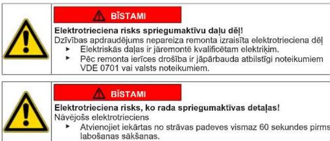 SIEMENS GS33VVWE0N - Durvju augsejās viruses nomaina (durvis ar displeju) - 6
