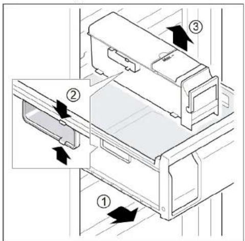SIEMENS GS33VVWE0N - Demontering av ismaskin - 1