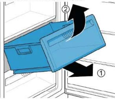 SIEMENS GS33VVWE0N - Odobratie nádoby nazmrazené potravy - 1