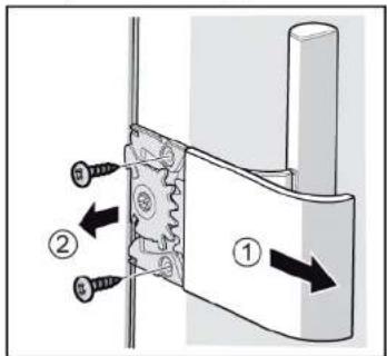 SIEMENS GS33VVWE0N - Az easy opening handle fogantyu eltavolitasa - 1