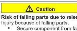 SIEMENS GS33VVIE0N - Replacing door lower hinge - 8