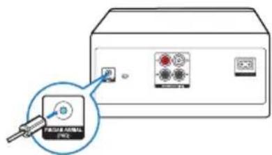 PHILIPS TAM8905 - Branchement de l'antenne radio - 1