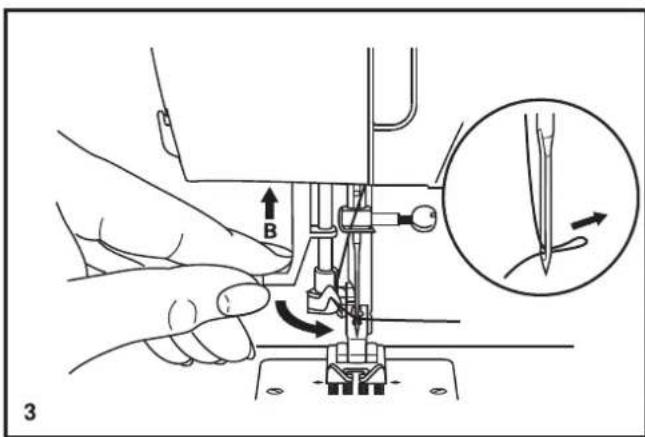 SINGER M3405 - Automatic Needle Threader - 1