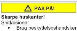 Profilo CGA254X0TR - Udskifting af dorpakning - 2