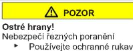 Profilo DF1136WEVV - Vymena horniho zavesu dvifek - 4