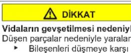 Profilo DF1136WEVV - Kapinin ust menteşsin değistirilmési - 8