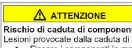 Profilo DF1029WEVV - Sostituzione della cerniera inferiore della porta - 8