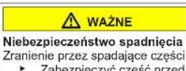 Profilo DF1029WEVV - Wymiana górnego zawiasu drzwiczek (drzwiczki z wyświetlaczem) - 8
