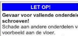 Profilo DF1029WEVV - Onderste deurscharnier vervangen - 10