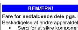 Profilo DF1029WEVV - Udskiftning af nederste dørhængsel - 10