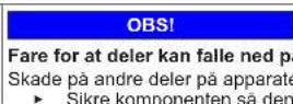 Profilo DF1029WEVV - Utskiftning av nedre dørhengsel - 10