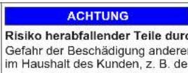 Profilo DF1029WEVV - Austauschen des unteren Türscharniers - 10