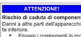 Profilo DF1029WEVV - Sostituzione della cerniera inferiore della porta - 10