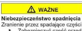Profilo DF1029WEVV - Wymiana dolnego zawiasu drzwiczek - 8
