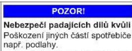 Profilo DF1029WEVV - Výměna dolního závěsu dvířek - 10