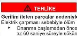 Profilo DF1029WEVV - İkaz bilgilerinin yapısı - 4