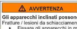 Profilo DF1029WEVV - Sostituzione della cerniera inferiore della porta - 6