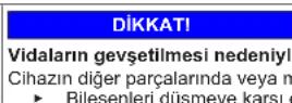 Profilo DF1029WEVV - Kapının üst menteşesinin değiştirilmesi - 10