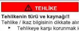 Profilo DF1029WEVV - İkaz bilgilerinin yapısı - 2