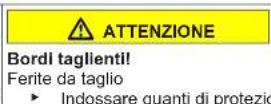 Profilo DF1029WEVV - Sostituzione della cerniera superiore della porta (porta con display) - 4