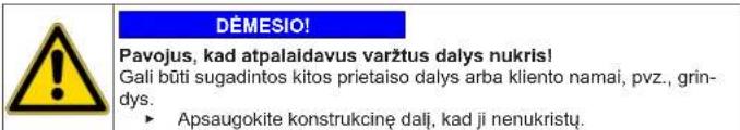 Profilo BD3056LFVN - Dureliu virsutinio vyrio keitimas (durelles su ekranu) - 5