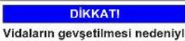 Profilo BD3056LFVN - Kapinin alt menteşesinin degistirilmesi - 10