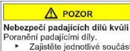 Profilo BD3056LFVN - Vymena stredniho zavesu dvirek - 8