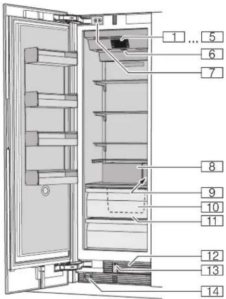GAGGENAU RF461705 - Getting to know your appliance - 1